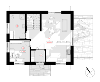 Grundriss erste Etage