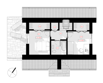 Grundriss zweite Etage