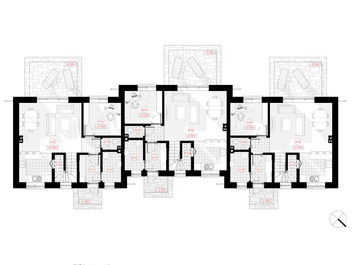 Grundriss erste Etage