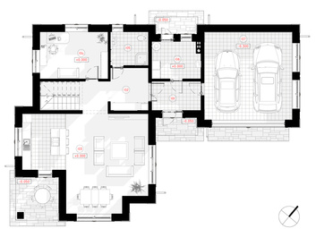 Grundriss erste Etage