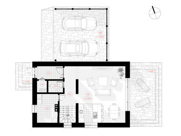 Grundriss erste Etage