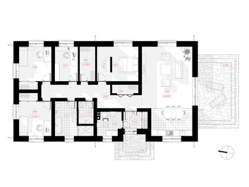 Grundriss erste Etage