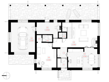 Grundriss erste Etage