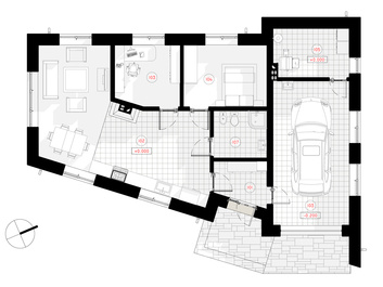 Grundriss erste Etage