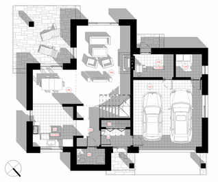 Grundriss erste Etage