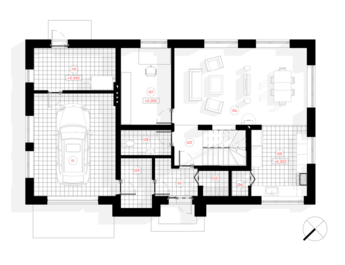 Grundriss erste Etage