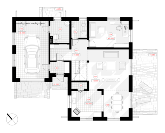 Grundriss erste Etage