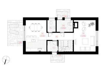 Grundriss erste Etage