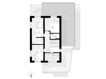 Veidrodinis antro aukšto planas | NPS Projektai