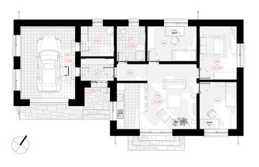 Grundriss erste Etage