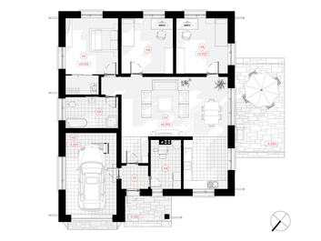 Grundriss erste Etage