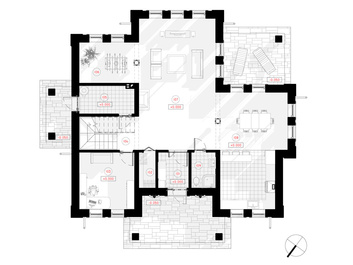 Grundriss erste Etage