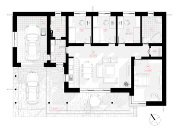 Grundriss erste Etage