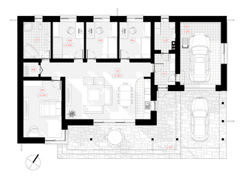 Grundriss erste Etage