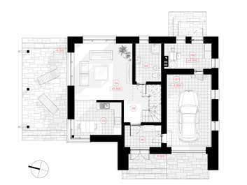 Grundriss erste Etage