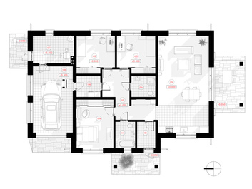 Grundriss erste Etage