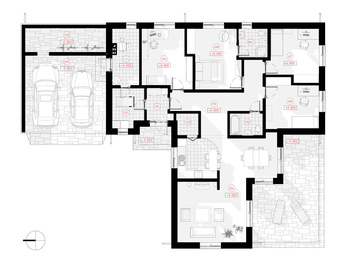 Grundriss erste Etage