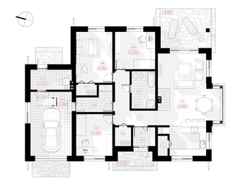 Grundriss erste Etage