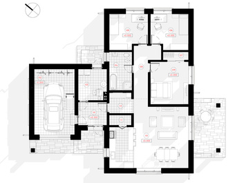 Grundriss erste Etage