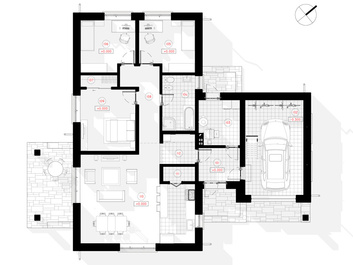 Grundriss erste Etage