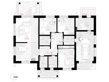 Grundriss erste Etage