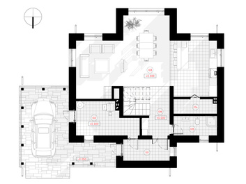 Grundriss erste Etage